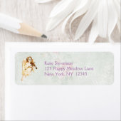 Angel Violine auf Vintagem Papier Hintergrund (Insitu)