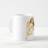 Angel Violine Kaffeetasse (Vorderseite Links)