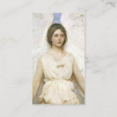 Angel von Abbott Thayer Visitenkarte (Rückseite)