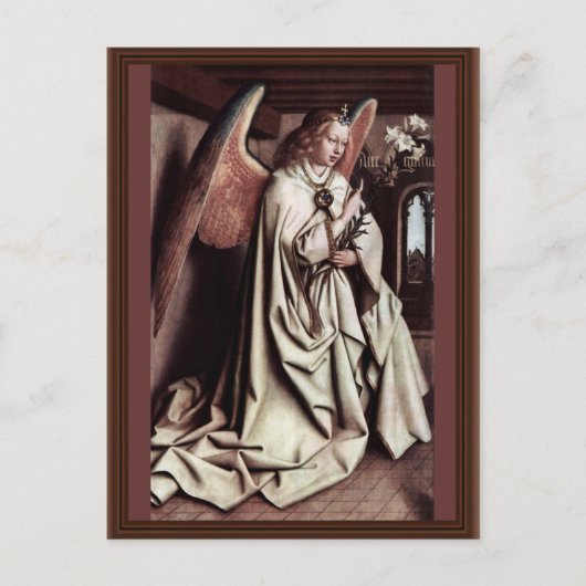 Angel von Eyck Hubert Van Postkarte (Vorderseite)
