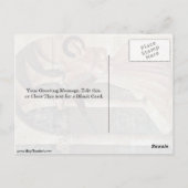 Angel von Fra Angelico Postkarte (Rückseite)