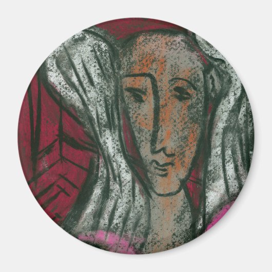 Angel von Friedensmagnet Magnet (Vorne)