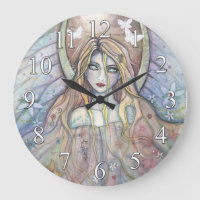 Angel von Hope Fantasy Art Clock
