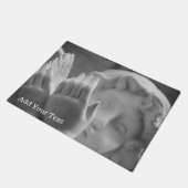 Angel von Shirley Taylor Fußmatte (Schrägansicht)