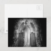 Angel wacht über dich postkarte (Vorne/Hinten)