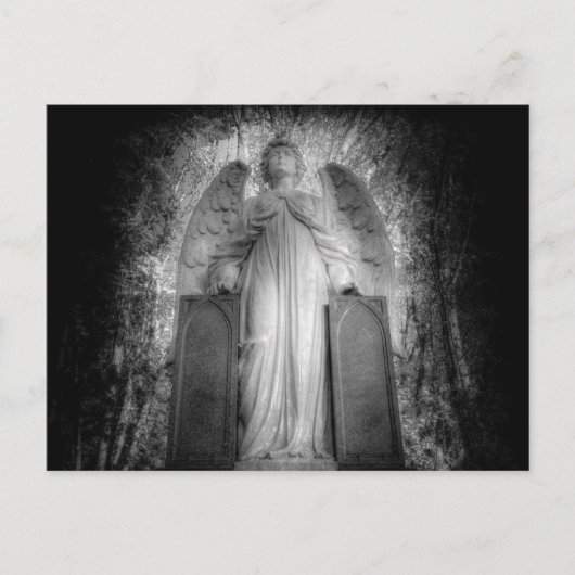 Angel wacht über dich postkarte (Vorderseite)