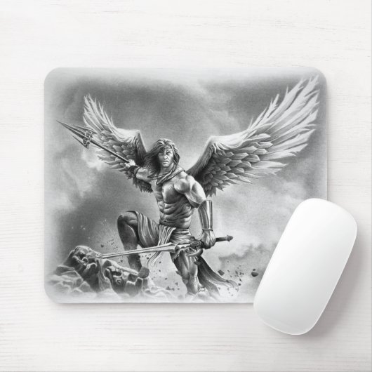 ANGEL WARRIOR Mouse Pad Mousepad (Mit Mouse)