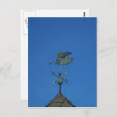 Angel Weather Vane Postkarte (Vorne/Hinten)