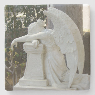 Angel Weeping Steinuntersetzer
