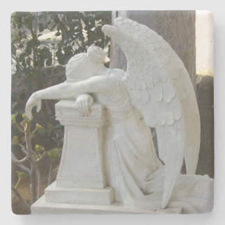 Angel Weeping Steinuntersetzer