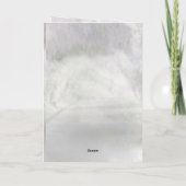 Angel-Weg Feiertagskarte (Rückseite)