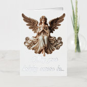 Angel-Weihnachtsgrüße (Vorderseite)