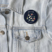 Angel Weltfrieden Christmas Button (Beispiel)