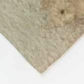 Angel White Blume Blue Sky Fleecedecke (Ecke)