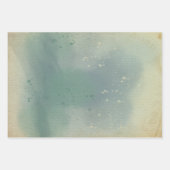 Angel White Blume Blue Sky Geschenkpapier Set (Vorderseite 2)