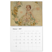 Angel White Blume Blue Sky Kalender (Feb 2027)