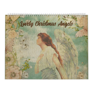 Angel White Blume Blue Sky Kalender