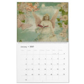 Angel White Blume Blue Sky Kalender (Jan 2027)