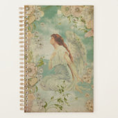 Angel White Blume Blue Sky Planer (Vorderseite)