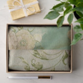 Angel White Blume Blue Sky Seidenpapier (Geschenk)