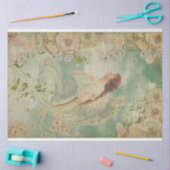 Angel White Blume Blue Sky Seidenpapier (Basteln)