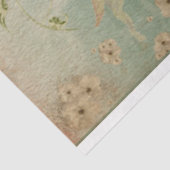 Angel White Blume Blue Sky Seidenpapier (Ausschnitt)