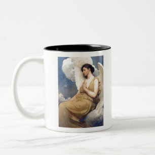 Angel White Winged Figure Abbott Handerson Thayer Zweifarbige Tasse
