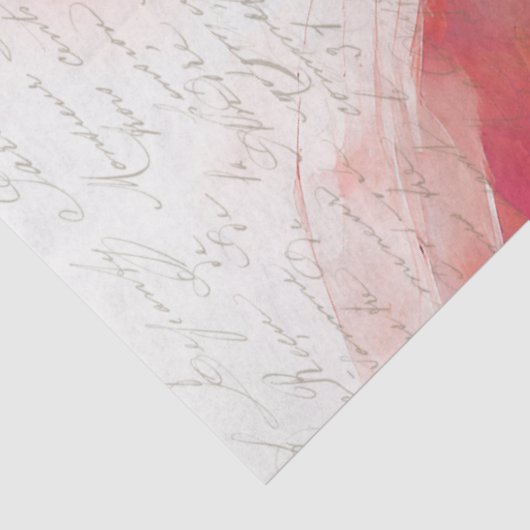 Angel Wing Ethereal Abstrakter Impressionismus Pin Seidenpapier (Ausschnitt)