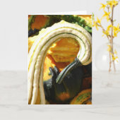 Angel Wing Gourd Karte (Gelbe Blume)