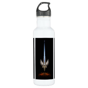 Angel Wing Schwert von Arkledious Black Trinkflasche