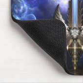Angel Wing Schwert von Arkledious Sp Fraktal Art Mousepad (Ecke)