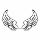 Angel Wing Sticker (Vorderseite)