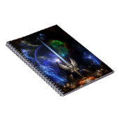 Angel Wing Sword von Arkledious Sp Spiral Notebook Notizblock (Rechte Seite)