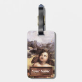 ANGEL / Winged Cherub Gepäckanhänger (Rückseite vertikal)