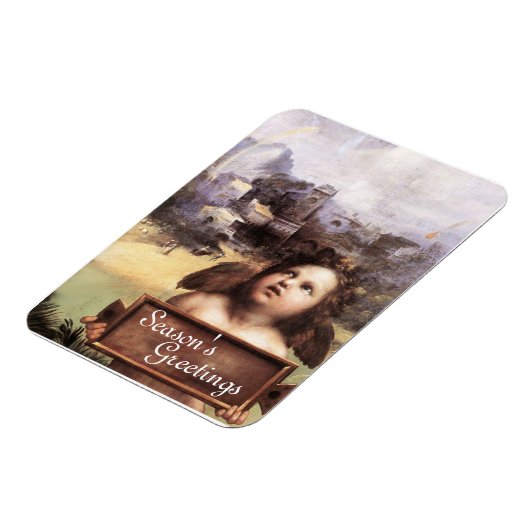 ANGEL / Winged Cherub Magnet (Linke Seite)