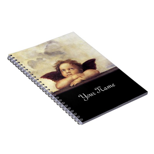 ANGEL / Winged Cherub Notizblock (Rechte Seite)