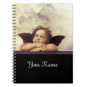 ANGEL / Winged Cherub Notizblock (Vorderseite)