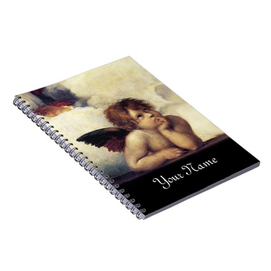 ANGEL / Winged Cherub Notizblock (Rechte Seite)