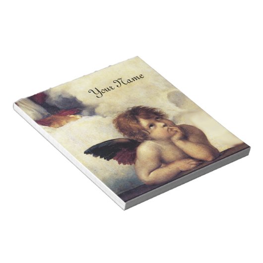 ANGEL / Winged Cherub Notizblock (angewinkelt)