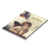 ANGEL / Winged Cherub Notizblock (Rotiert)