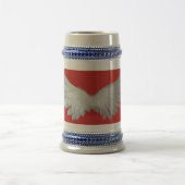 Angel Wings 22 oz Stein Bierglas (Mittel)