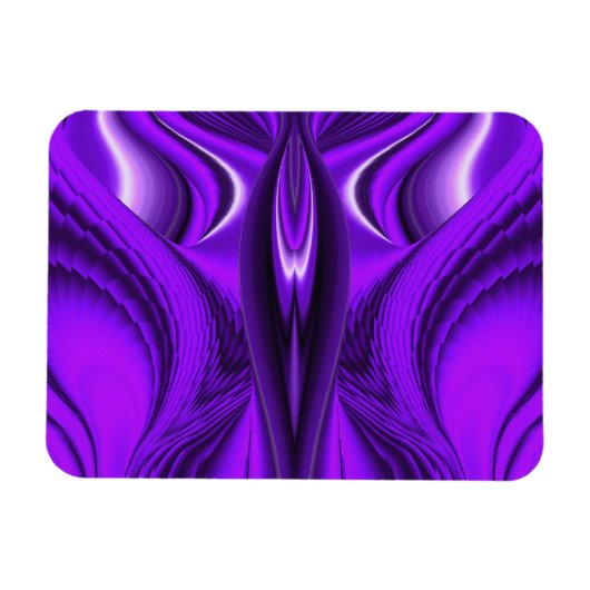 Angel Wings , Abstrakte Fantasy-Rainbow-Art Magnet (Horizontal)