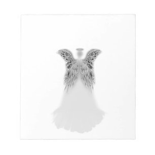 Angel Wings and Light Notizblock