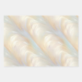 Angel Wings Aqua Blue Pink Geschenkpapier Set (Vorderseite 3)