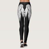 ANGEL WINGS Black Leggings (Rückseite)
