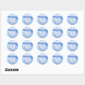 Angel Wings Blue Sky Stickers (Blatt)