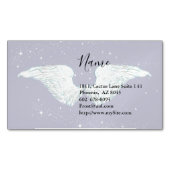 Angel Wings Business Card Magnetische Visitenkarte (Vorderseite)