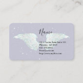 Angel Wings Business Card Visitenkarte (Vorderseite)