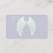 Angel Wings Business Card Visitenkarte (Rückseite)