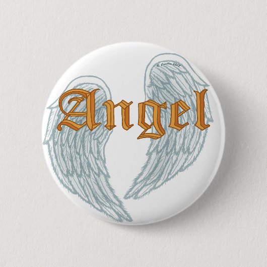 Angel Wings Button (Vorderseite)